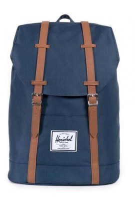Retreat Backpack -  Navy / Tan